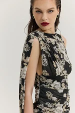 Clover Φόρεμα - Black - Image 3