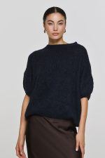 Shortsleeve Πουλόβερ - Σκούρο Μπλε