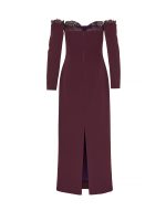 Dorothy Dress - Burgundy - Image 2