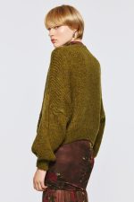 Longsleeve Πουλόβερ - Χακί - Image 2