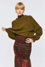 Longsleeve Πουλόβερ - Χακί - Image 3