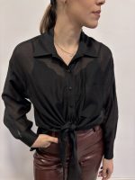 Myrto Πουκάμισο - Μαύρο/Χακί