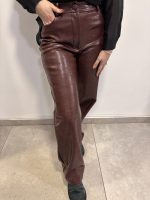 Croco Παντελόνι - Μπορντό/Μπεζ - Image 2