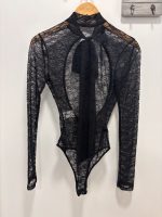 Bow Bodysuit - Μαύρο