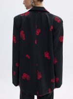 Red Bloom Blazer - Image 3