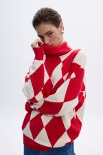 Stella Πουλόβερ - Κόκκινο - Image 3