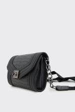 Streetline Clutch Bag Croco - Black - Image 2