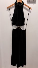 Jessica Cut-Out Φόρεμα - Καφέ/Κυπαρισσί - Image 5