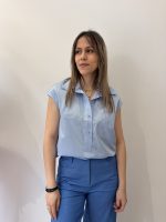 Georgia Μπλούζα - Σιέλ