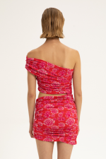Ruby Ruched Mini Dress - Image 3