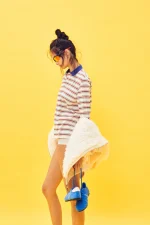 Polo Striped Top - Image 2