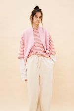 Knitted Vest - Ροζ