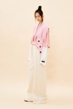 Knitted Vest - Ροζ - Image 3