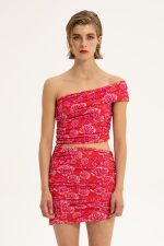 Ruby Ruched Mini Dress