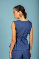 Bruno Τοπ - Denim - Image 2