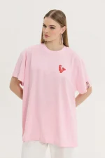 Cheetah T-Shirt - Ροζ (Lollipop)