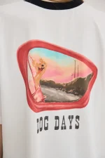 Cheetah T-Shirt - Off White (Dogs Day) - Image 4