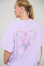 Cheetah T-Shirt - Lilac (Baby Boom) - Image 4