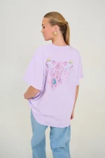 Cheetah T-Shirt - Lilac (Baby Boom) - Image 2