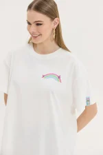 Cheetah T-shirt - Off White ( Pony)