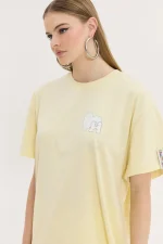 Cheetah T-Shirt -Yellow (Clouds) - Image 3