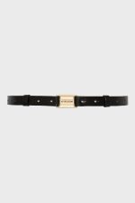 NR Simone Leather Belt - Μαύρο