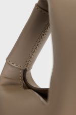 NR Siena Leather Bag - Γκρι - Image 5