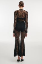 NR Veil Cardigan Top - Μαύρο - Image 2