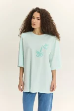Sahara T-Shirt - Aqua