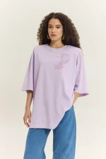 Sahara T-Shirt - Lilac - Image 4