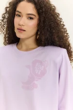 Sahara T-Shirt - Lilac - Image 3