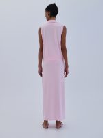 Polo Μπλούζα Buttons - Ροζ - Image 2