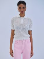 Polo Μπλούζα Combos - Εκρού/Ροζ