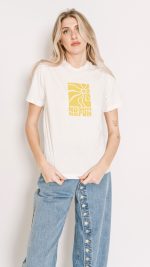 Catalina T-shirt - No Sun No Fun Off White