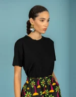 Yolanda Sleeve Τοπ - Μαύρο