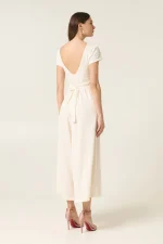 Ether Jumpsuit - Ecru - Image 2