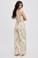 Butter Blossom Jean Jumpsuit - Image 2