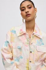 Floral Mist Jean Jacket - Image 3