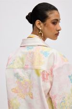 Floral Mist Jean Jacket - Image 2