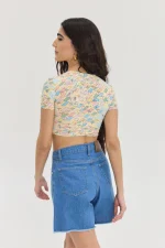 Lila Shorts - Lein Blue - Image 2