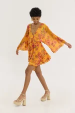 Celine Φόρεμα - Orange - Image 3