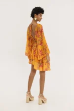 Celine Φόρεμα - Orange - Image 2