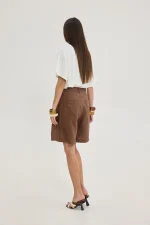 Tommy Shorts - Brown - Image 2