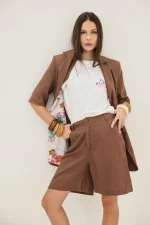 Tommy Shorts - Brown - Image 4