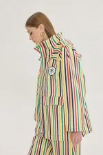 CJ Jacket - Multicolor Stripes - Image 4