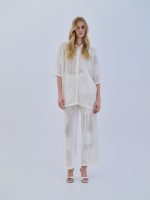 Cardigan Polo Shell - Λευκό - Image 2