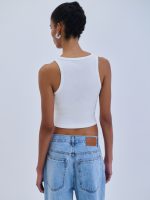 Combos Tank Top - Λευκό - Image 2