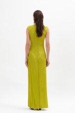 Ana Maxi Dress - Lime - Image 2