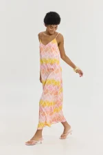 Teresa Φόρεμα - Orange - Image 4