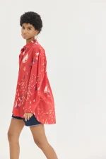 Lora Πουκάμισο - Red - Image 3